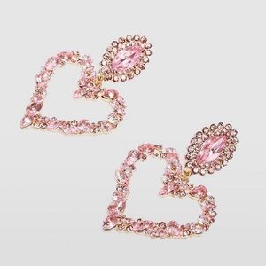 COPY - Heart Drop Earrings